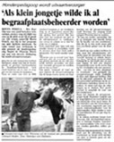 in de pers